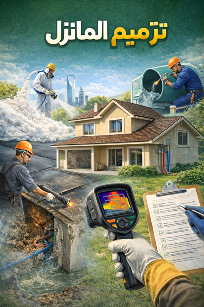 ترميم المنازل: الحل الشامل للحفاظ على منزلك وزيادة عمره الافتراضي